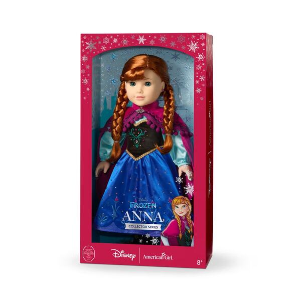 NEW American Girl Disney Frozen ANNA COLLECTOR DOLL 18" Limited Edition BOX - Picture 10 of 15